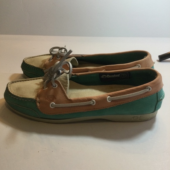 Vintage Dexter Made In USA Navigator Nubuck Leather Loafer Size 8 - Picture 5 of 10